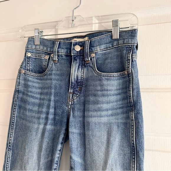 Madewell Cali Demi-Boot Jeans in Fleetwood Wash Size 24P - Picture 4 of 8